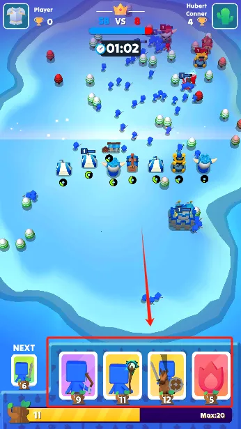 方块冲突(策略塔防游戏) 方块冲突(策略塔防游戏)