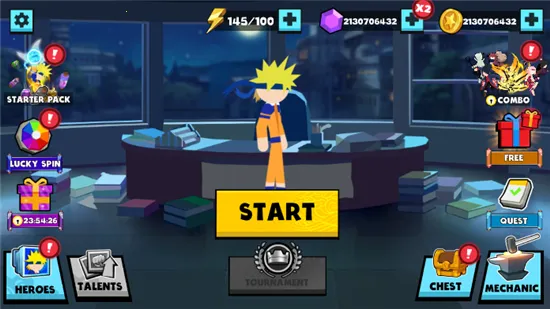 火柴人忍者大战3v3