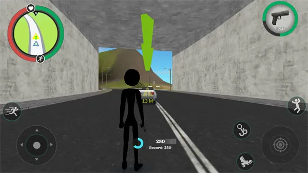 火柴人绳索英雄2破解版无限金币和钻石下载