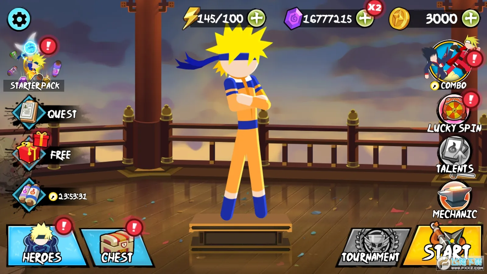 火柴人忍者大战破解版游戏内置菜单 火柴人忍者大战破解版游戏内置菜单