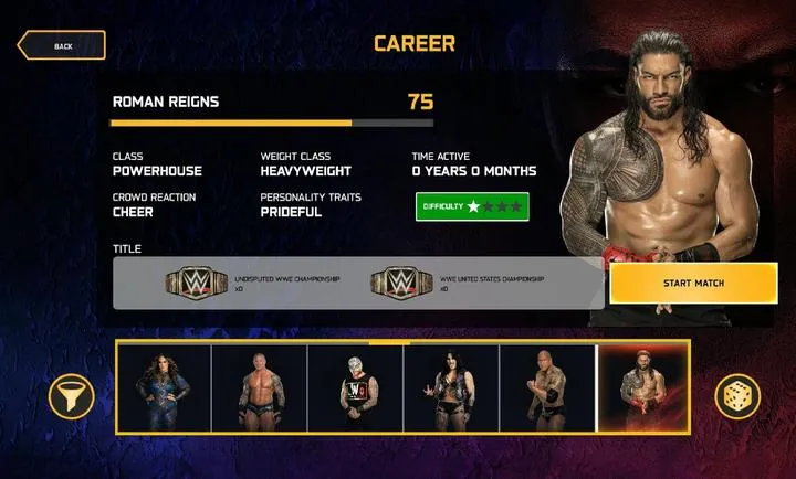 WWE 2K25����������(ˤ��ģ����Ϸ)v0.1363.0 ��Ѱ�