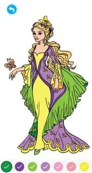 Cute girl coloring books(������ɫС��Ϸ)v1.2.1 �ֻ���