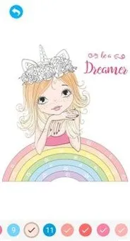 Cute girl coloring books(������ɫС��Ϸ)v1.2.1 �ֻ���