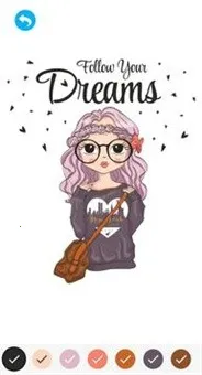Cute girl coloring books(������ɫС��Ϸ)v1.2.1 �ֻ���