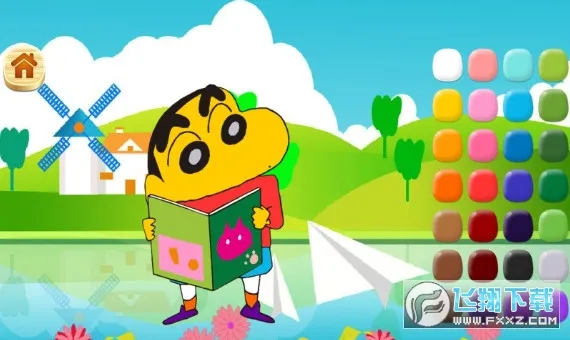 蜡笔小新涂色板2026官方正版 蜡笔小新涂色板2026官方正版