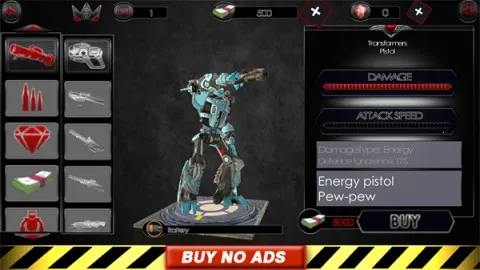 变形鲨鱼机器人无限金币钻石版