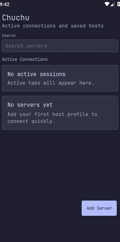 chuchu(SSH�ͻ��˹���)v1.0 �ֻ���